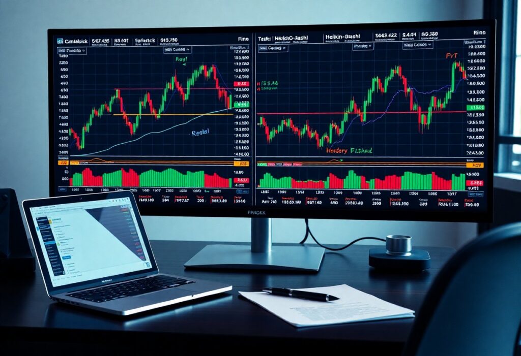 Chart Types Compared – Candlestick, Heikin-Ashi, Renko, and More