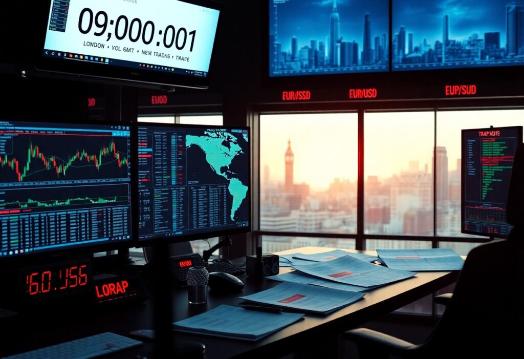 How Forex Sessions Really Work – London-NY Overlap, Liquidity, and Trap Hours
