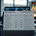 Prop Trading Firms vs Traditional Forex Brokers – Key Differences, Risks, and Who They’re For