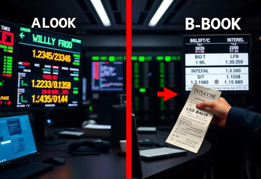 Understanding A-Book vs B-Book – Why It Affects Spreads, Slippage and Conflict of Interest
